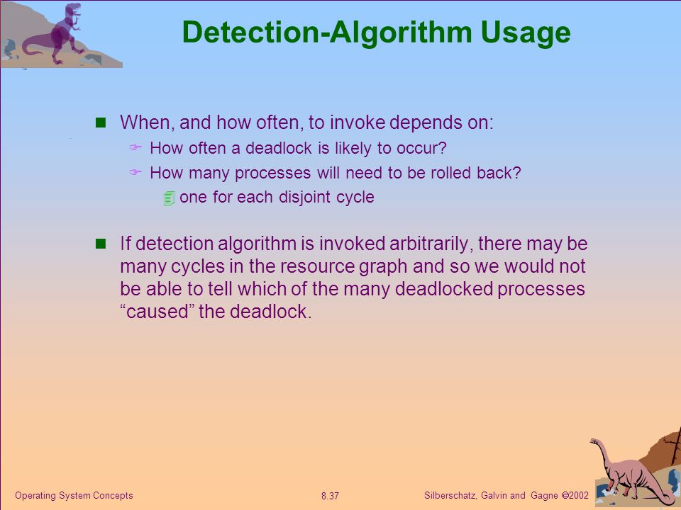 Detection-Algorithm Usage