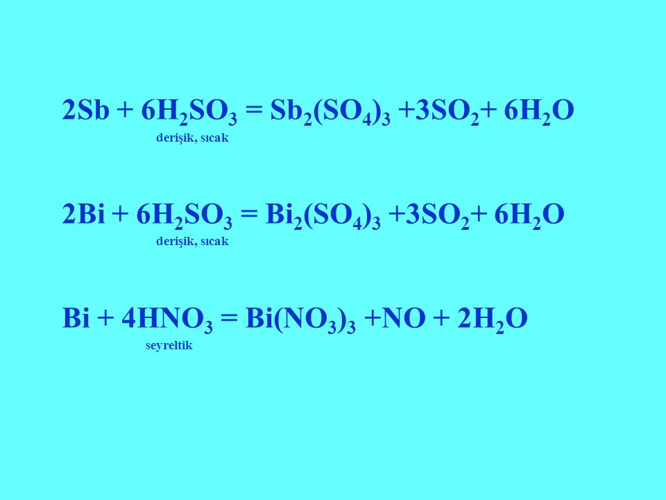 Bi oh 2. Bi2s3 hno3 ОВР. Bi hno3 разб. Bi hno3 конц. Bi+h2so4 разб.