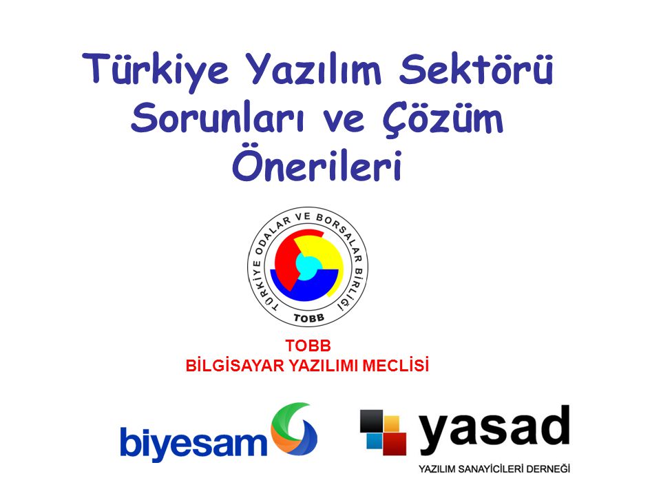 Türkiye Yazılım Sektörü Sorunları ve Çözüm Önerileri