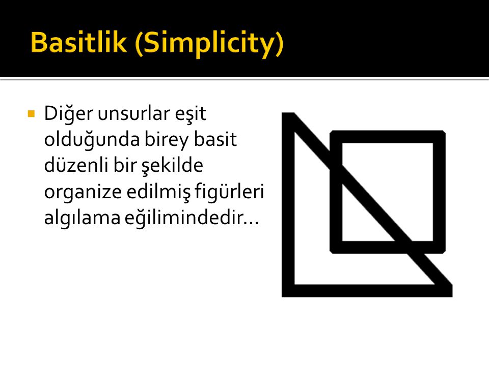 Basitlik (Simplicity)