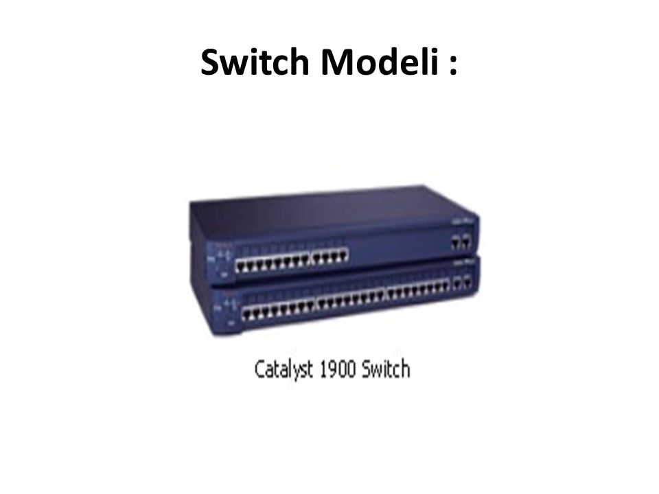 Switch Modeli :