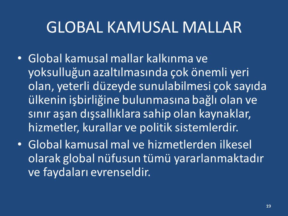 GLOBAL KAMUSAL MALLAR