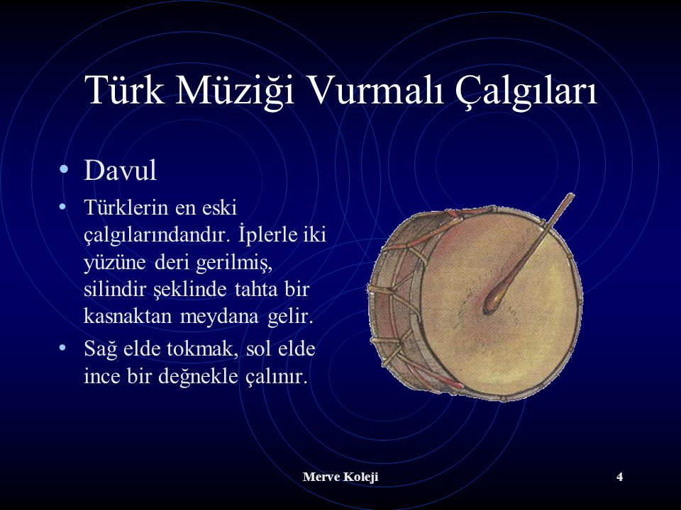 Türk Müziği Vurmalı Çalgıları