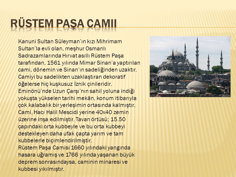 Rüstem Paşa Camii