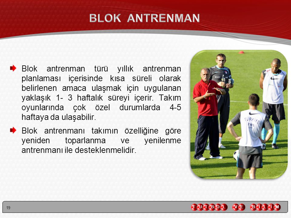 BLOK ANTRENMAN