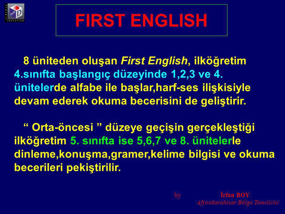 FIRST ENGLISH