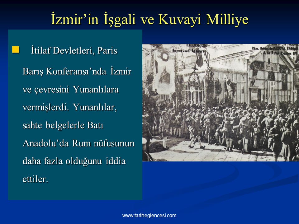 İzmir’in İşgali ve Kuvayi Milliye
