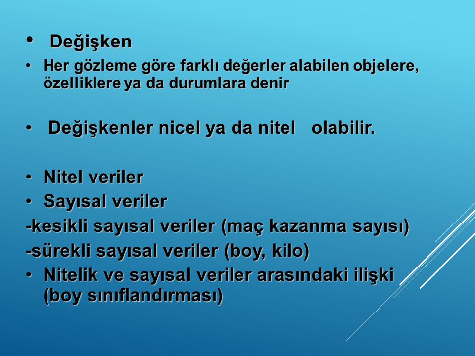 Değişken