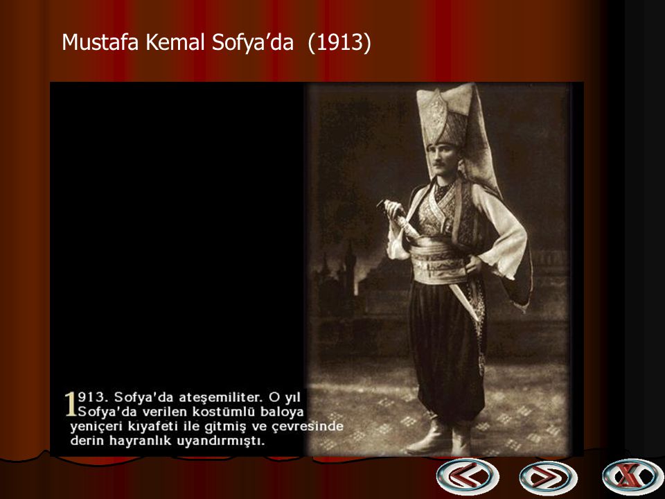 Mustafa Kemal Sofya’da (1913)