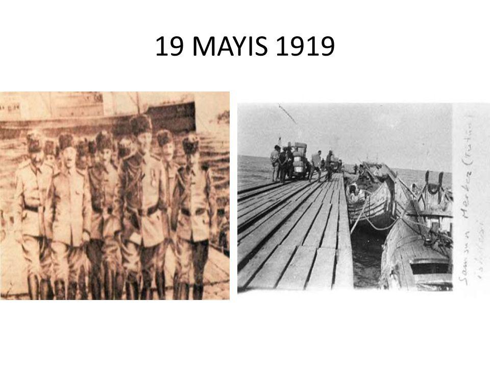 19 MAYIS 1919