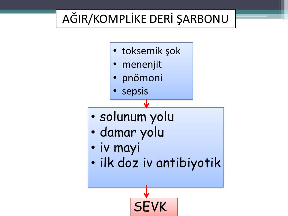 AĞIR/KOMPLİKE DERİ ŞARBONU