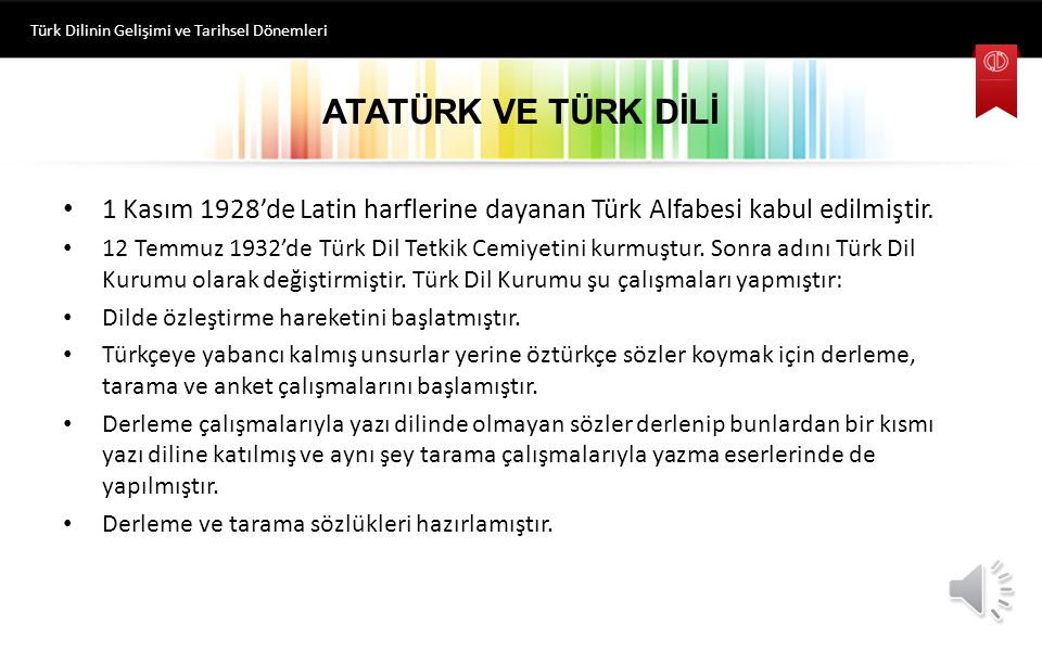 Türk Dilinin Gelişimi ve Tarihsel Dönemleri