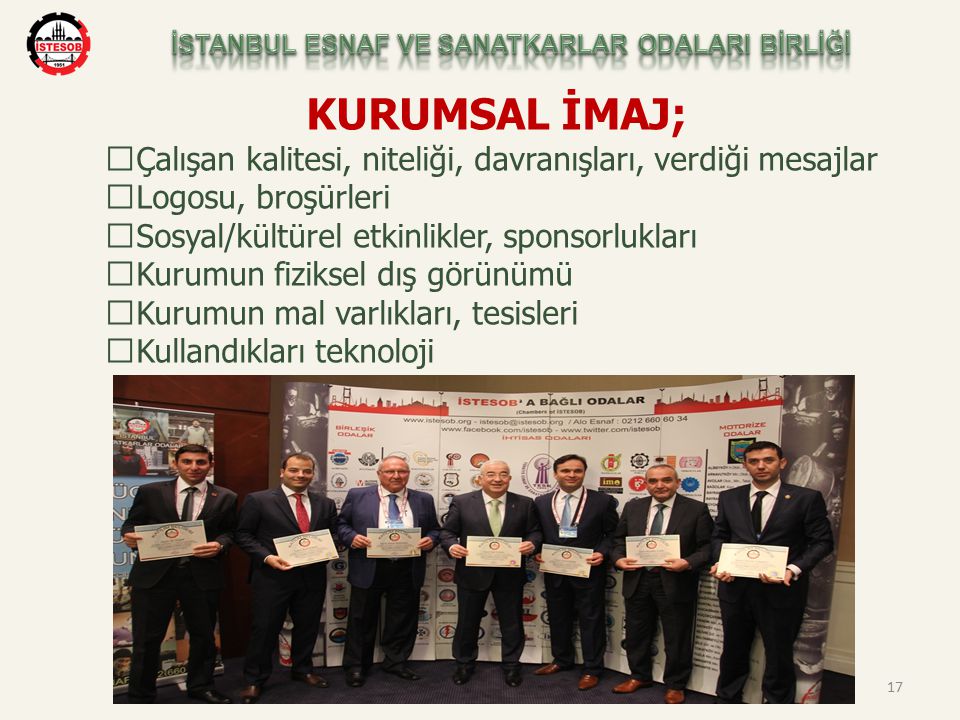 İSTANBUL ESNAF VE SANATKARLAR ODALARI BİRLİĞİ - Ppt Indir