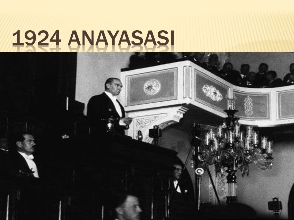 1924 ANAYASASI