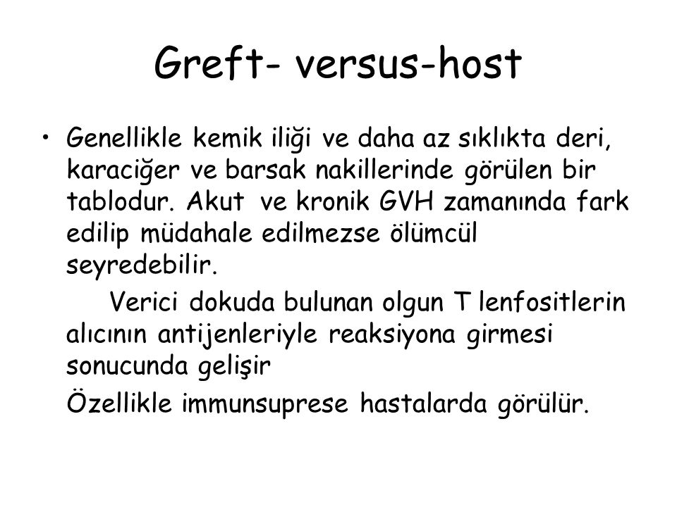 Greft- versus-host