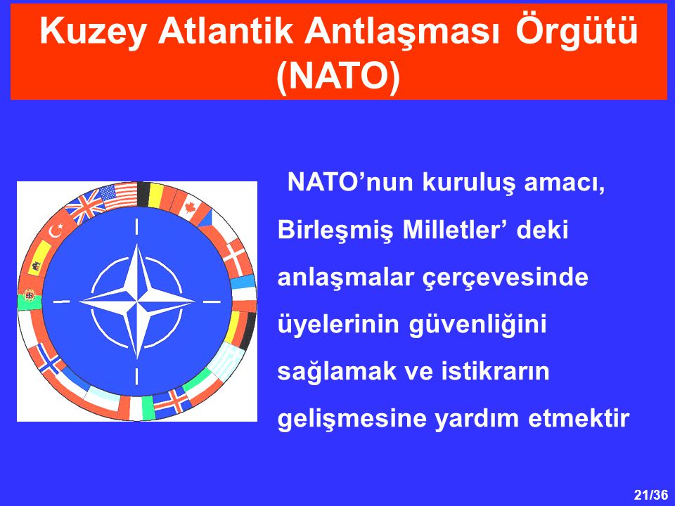 Kuzey Atlantik Antlaşması Örgütü (NATO)
