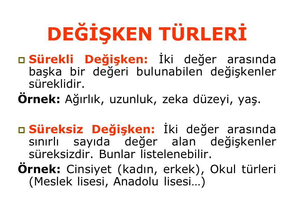 Değişken