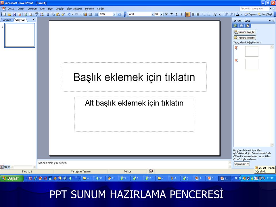 SUNUM İLKELERİ VE POWER POINT KULLANIMI - Ppt Indir