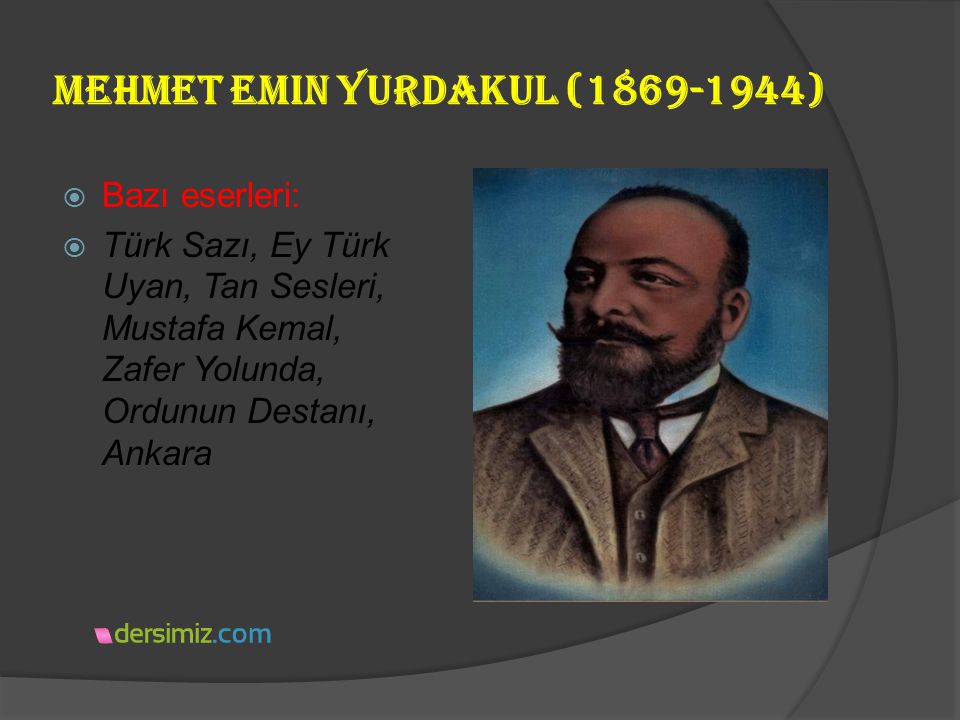 Mehmet Emin Yurdakul ( )