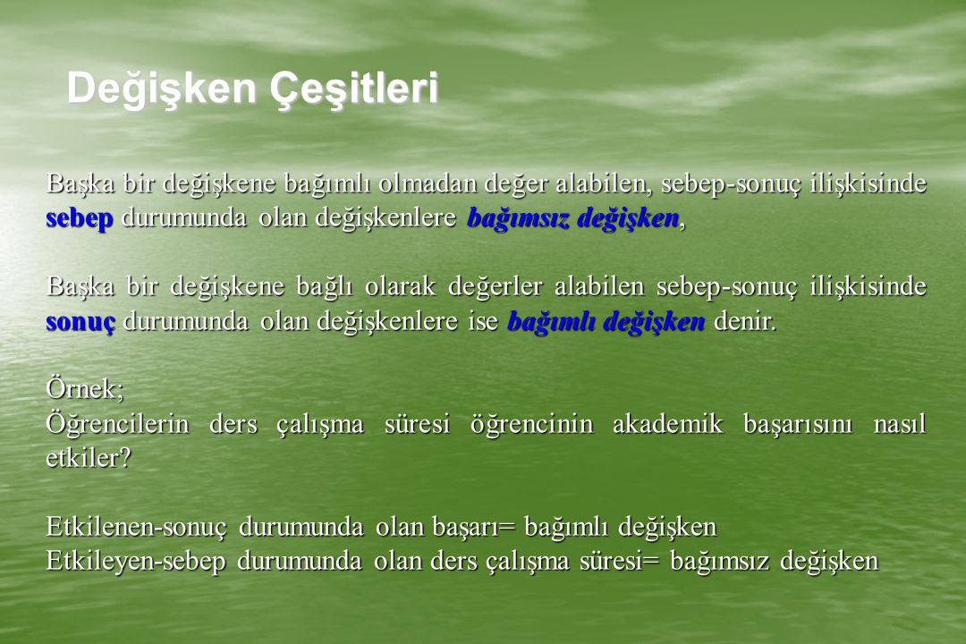 Değişken