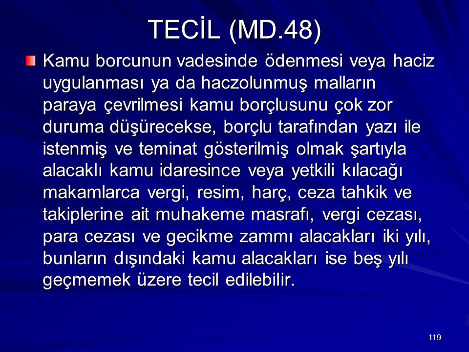 TECİL (MD.48)
