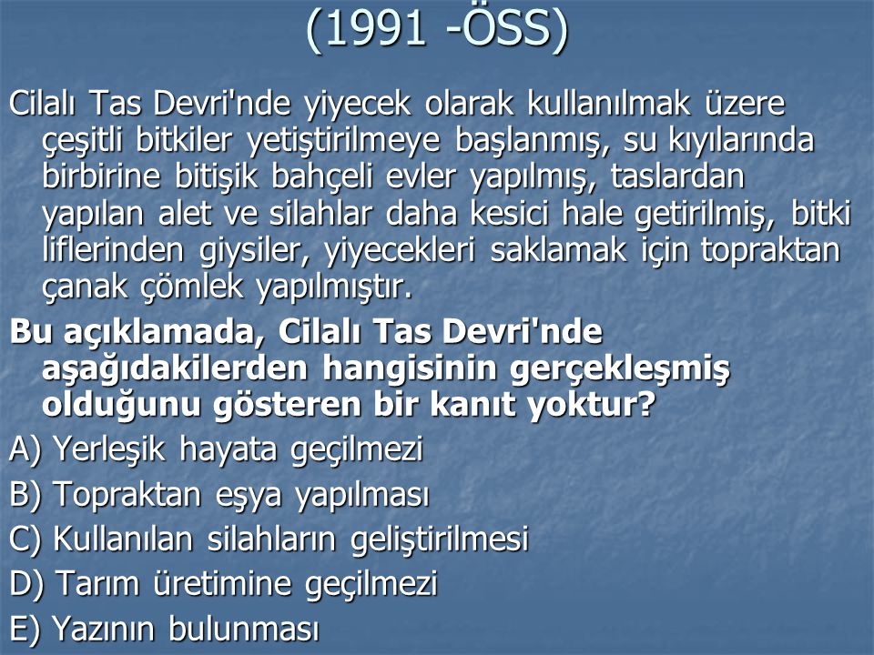 (1991 -ÖSS)