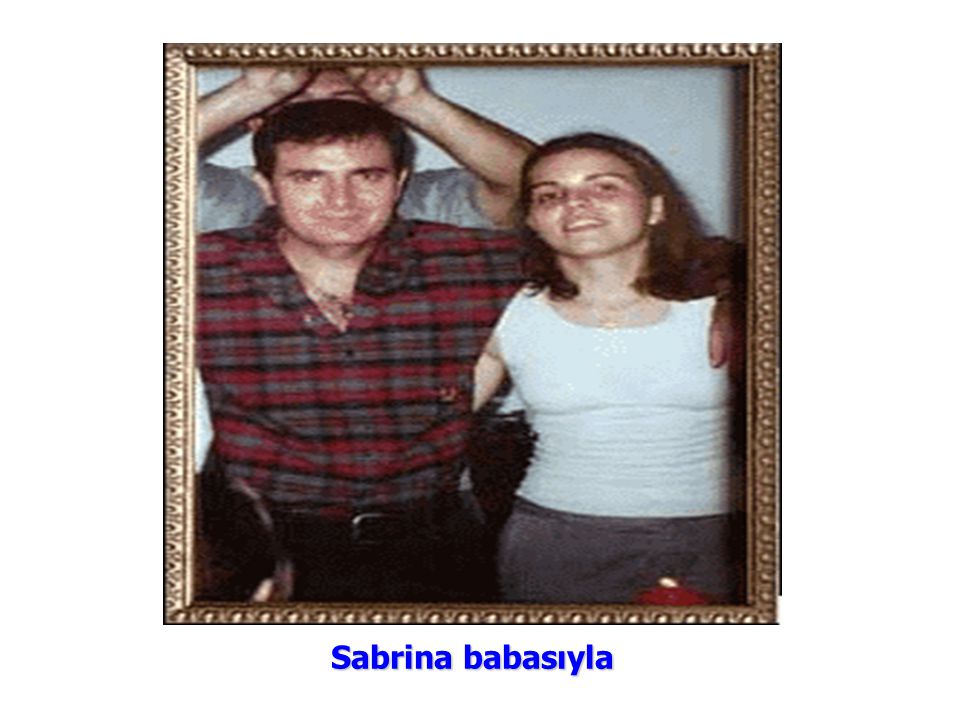 Sabrina babasıyla
