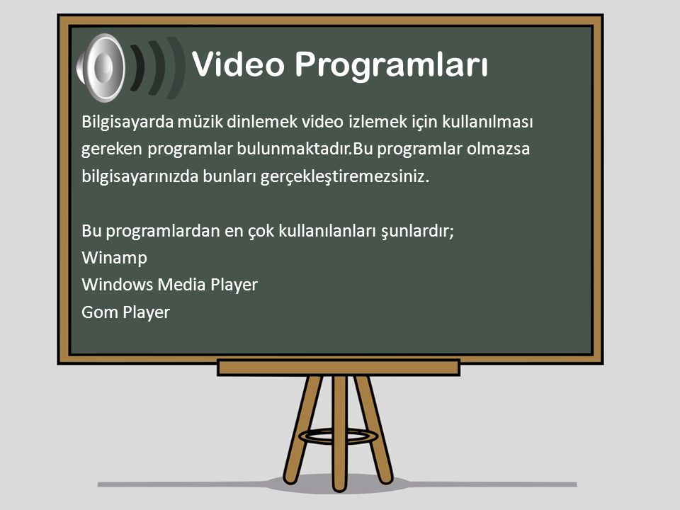 Video Programları