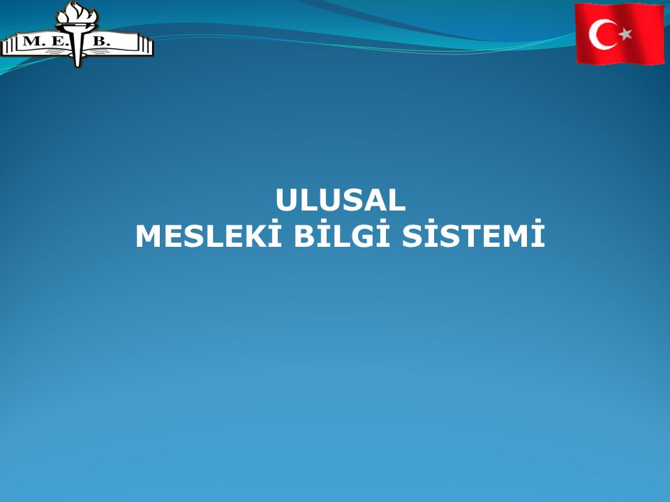 ÜLKEMİZDE MESLEKİ REHBERLİK ALANINDA ÖNEMLİ BİR AŞAMA: - Ppt Indir