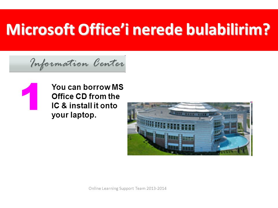 Microsoft Office’i nerede bulabilirim