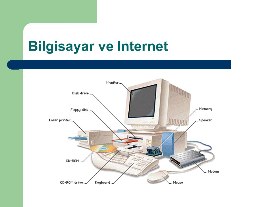 Bilgisayar ve Internet