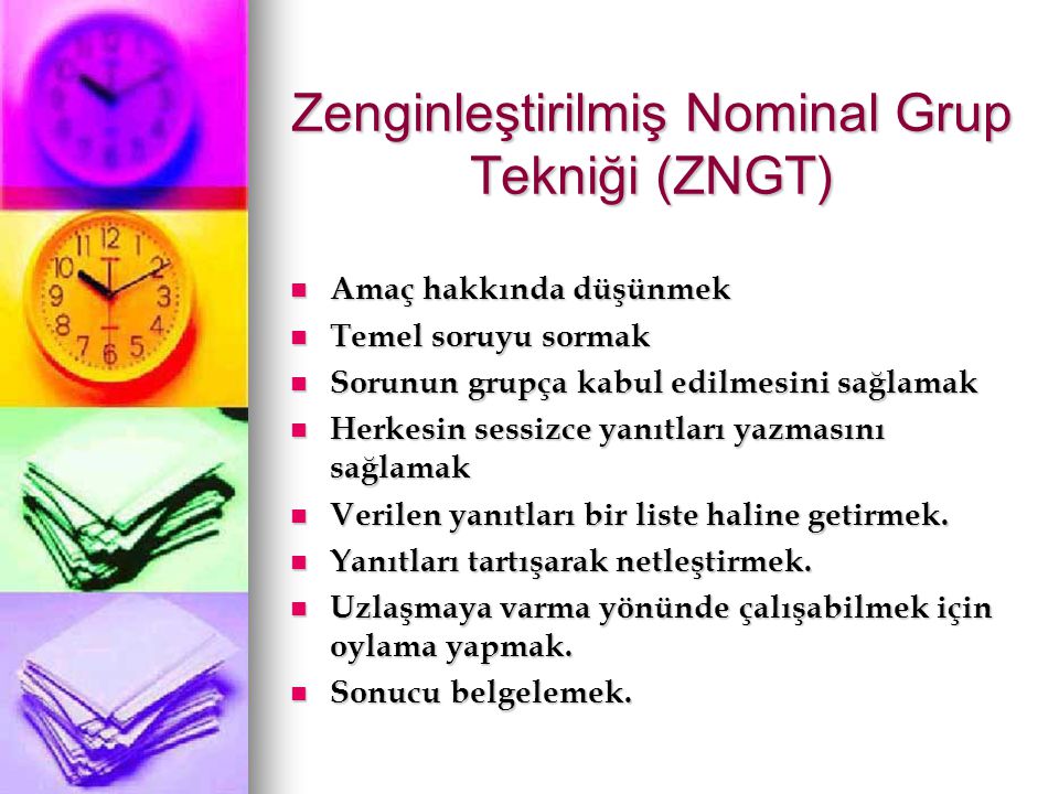 Zenginleştirilmiş Nominal Grup Tekniği (ZNGT)