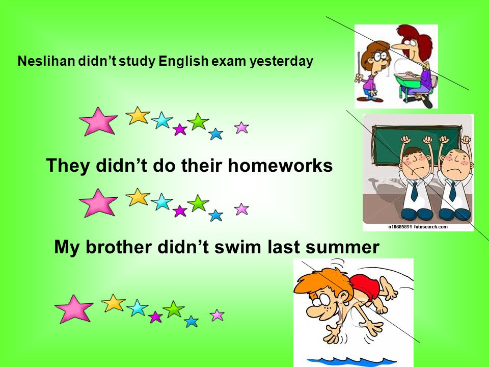 They didn’t do their homeworks