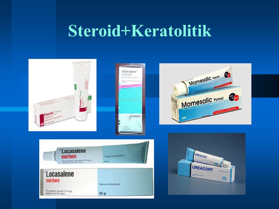 Steroid+Keratolitik