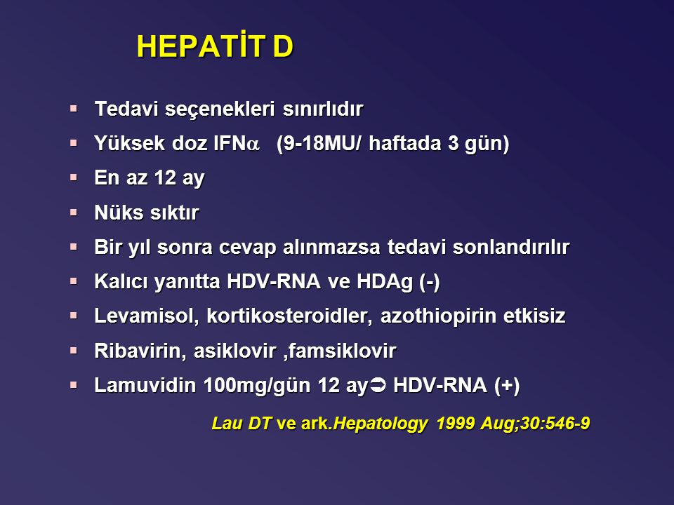 HEPATİT SAĞALTIMINDA YENİLİKLER - Ppt Indir