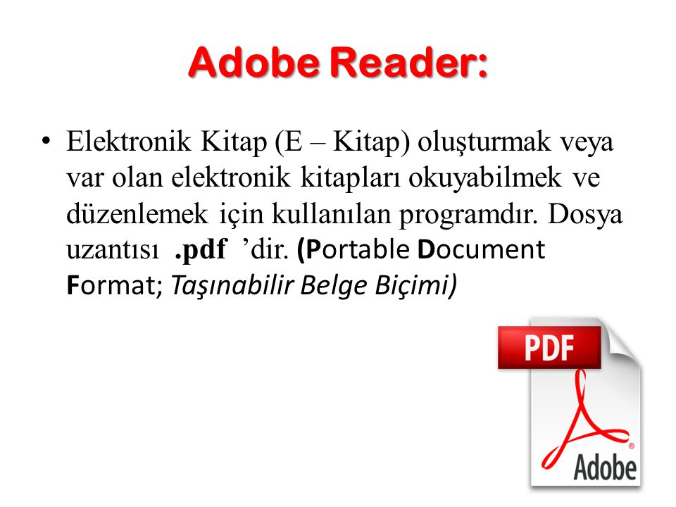 Adobe Reader: