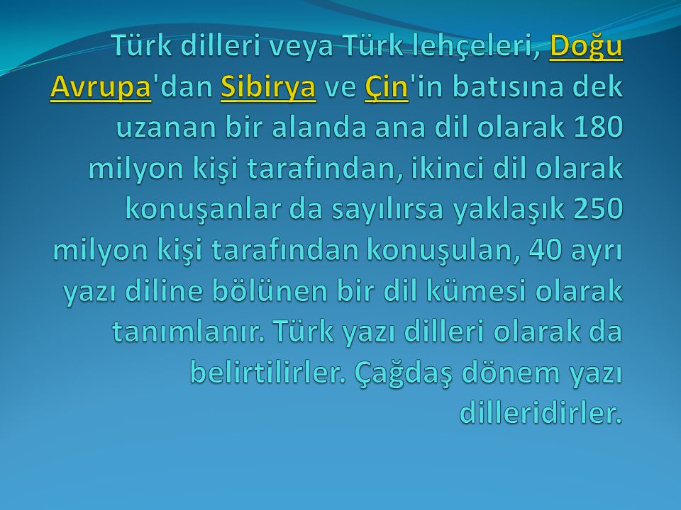 Türk Dili Konuşmalı