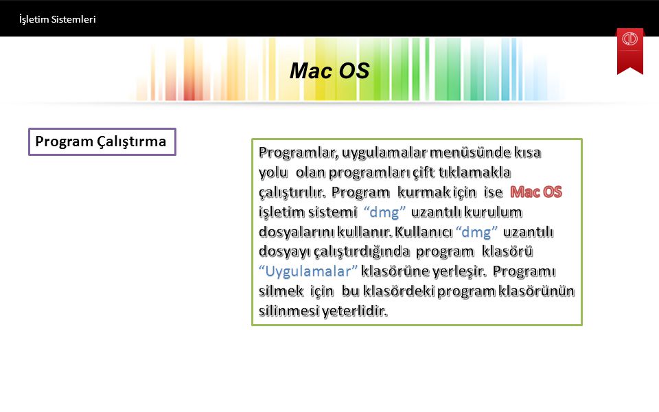 mac e program kurmak