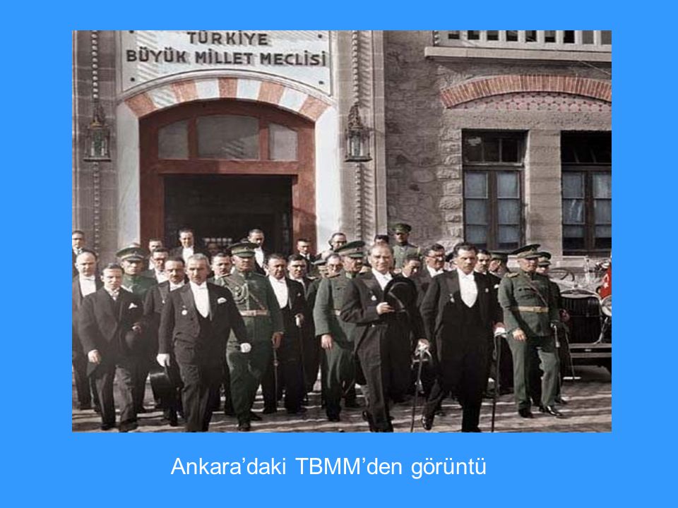 Ankara’daki TBMM’den görüntü