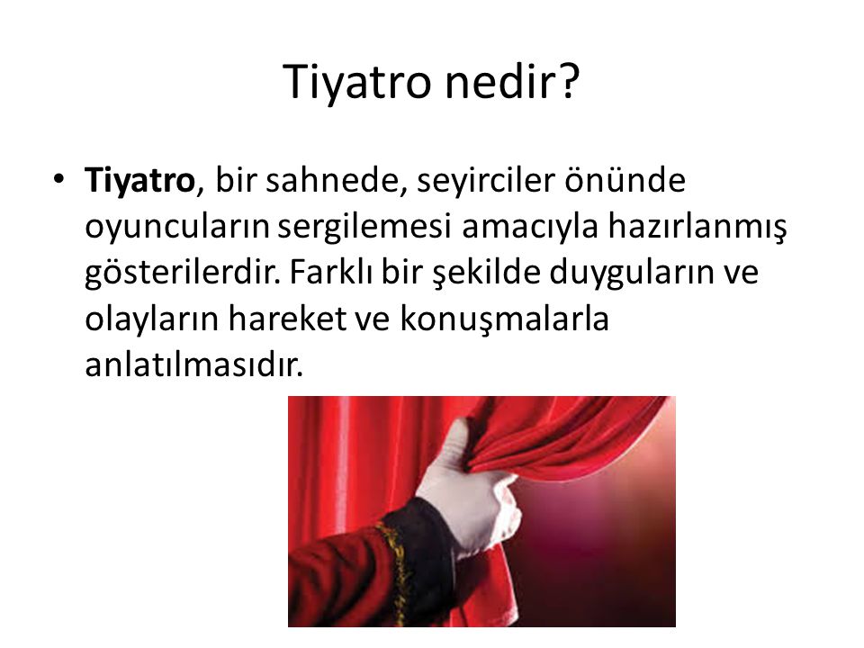 Seyirciler Önünde