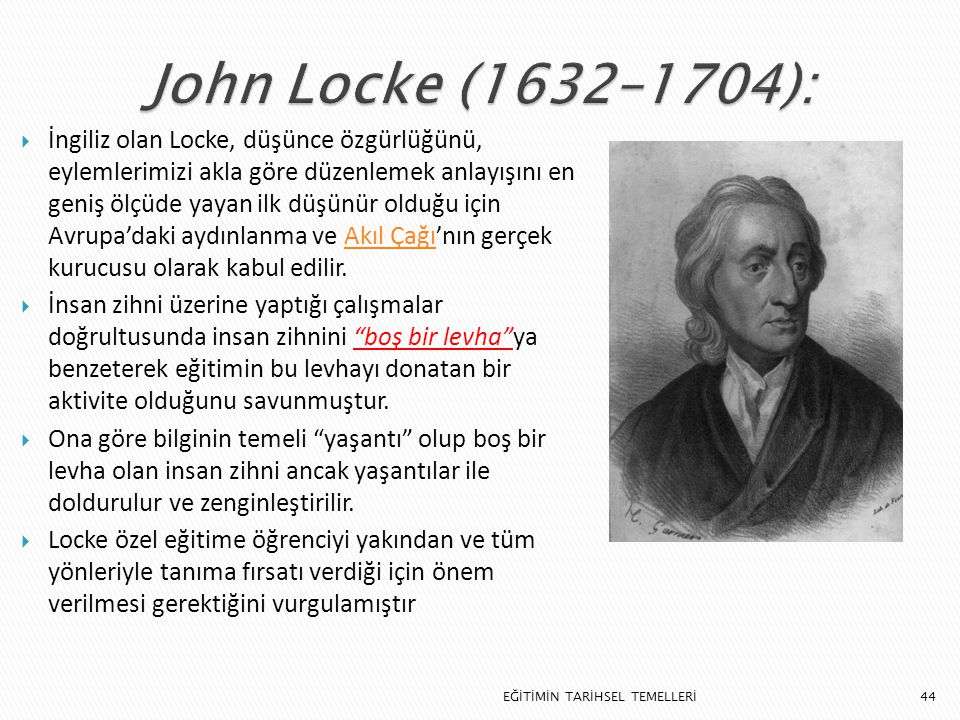 john locke çocukluk olayları