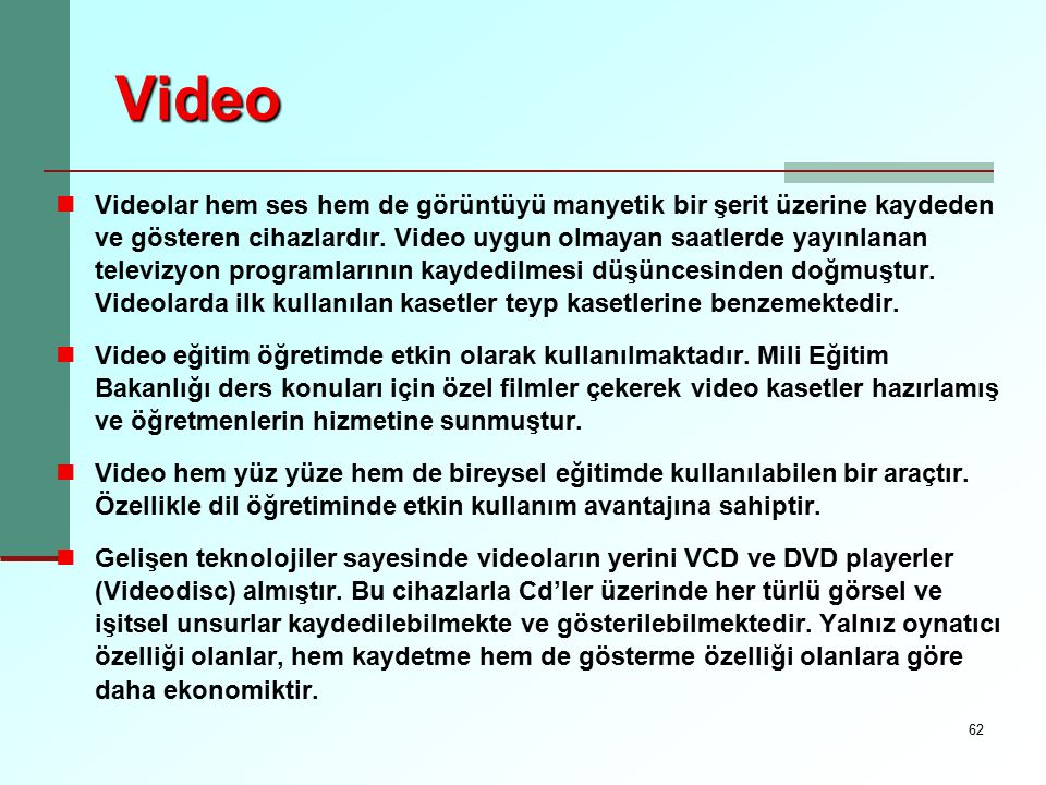 Video