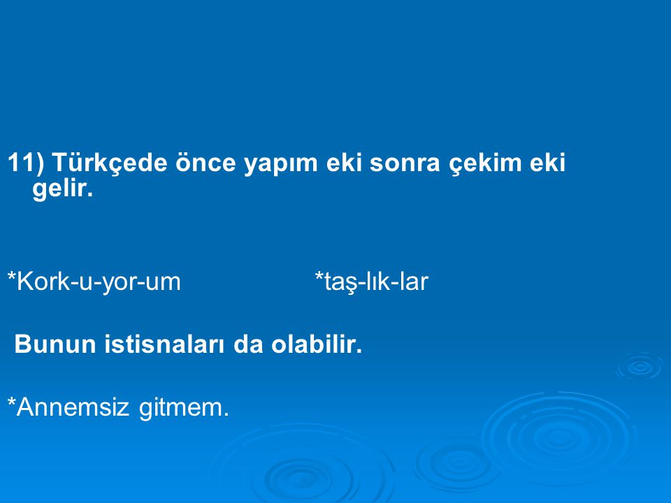 YAPI BİLGİSİ(YAPIM VE ÇEKİM EKLERİ) EKLER - Ppt Indir