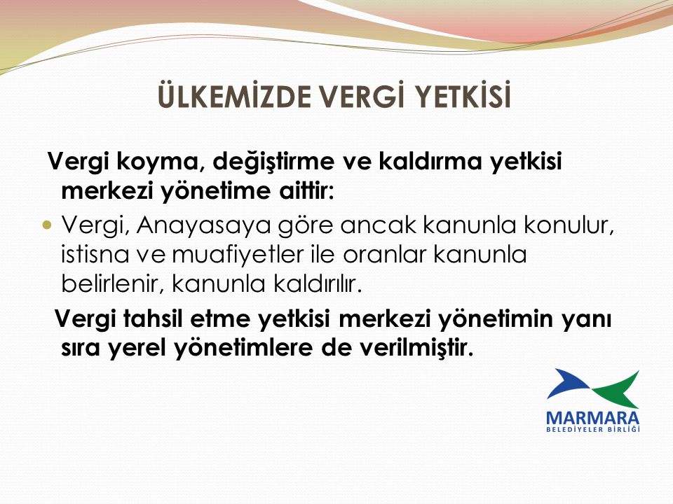 2464 SAYILI BELEDİYE GELİRLERİ KANUNU - Ppt Indir