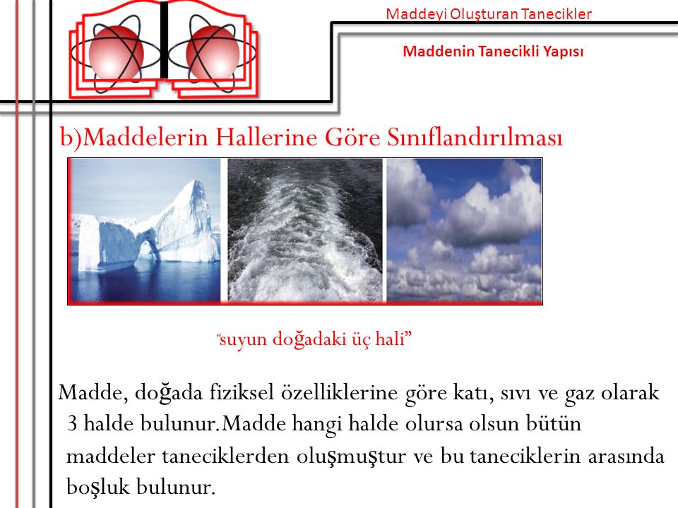 Maddeyi Oluşturan Tanecikler - Ppt Indir