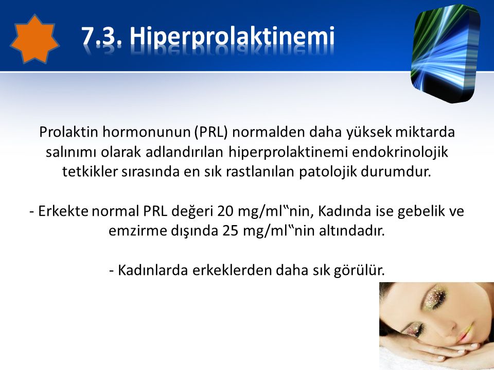 7.3. Hiperprolaktinemi