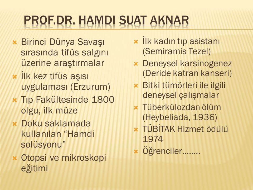 Prof.Dr. Hamdi Suat Aknar