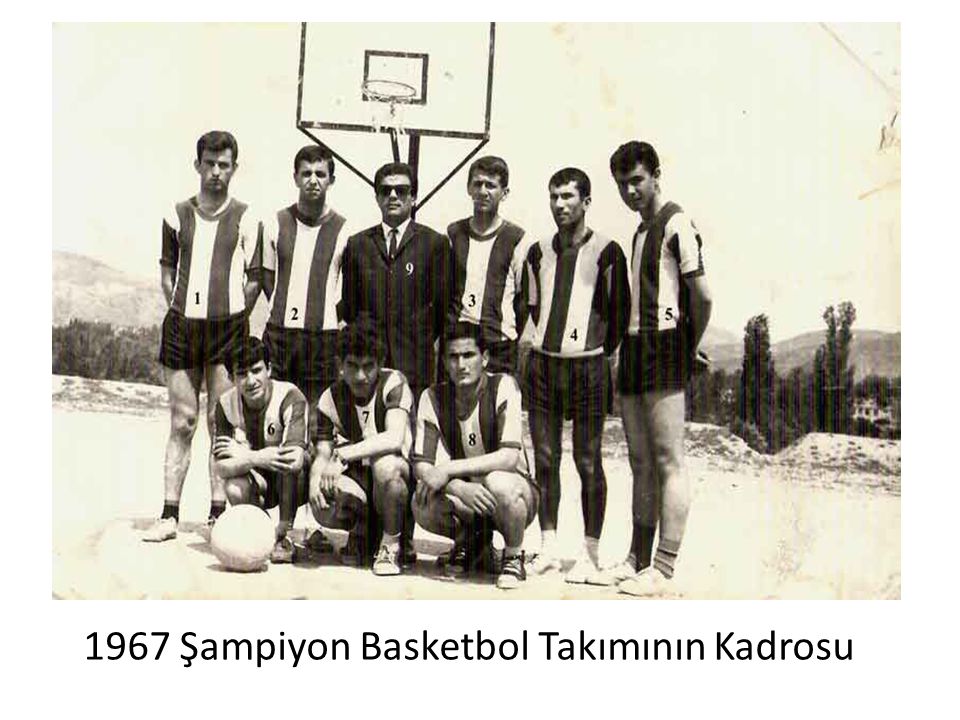 1967 Şampiyon Basketbol Takımının Kadrosu